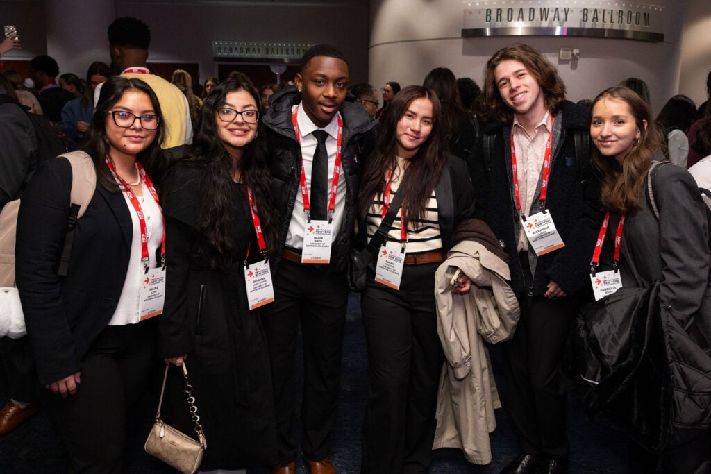 Six students attend the NRF Foundation student program event